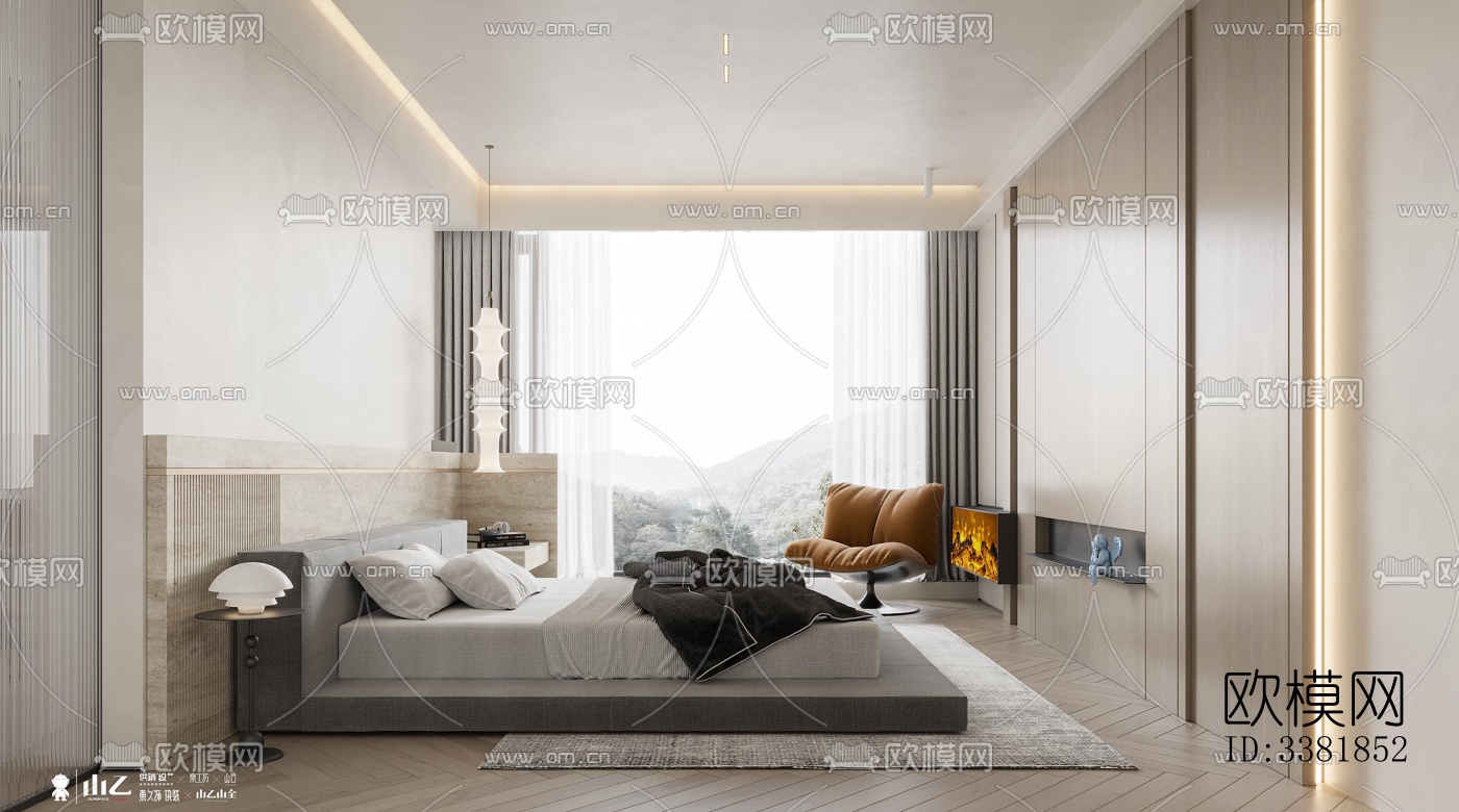 现代别墅效果图下载（渲染图6）