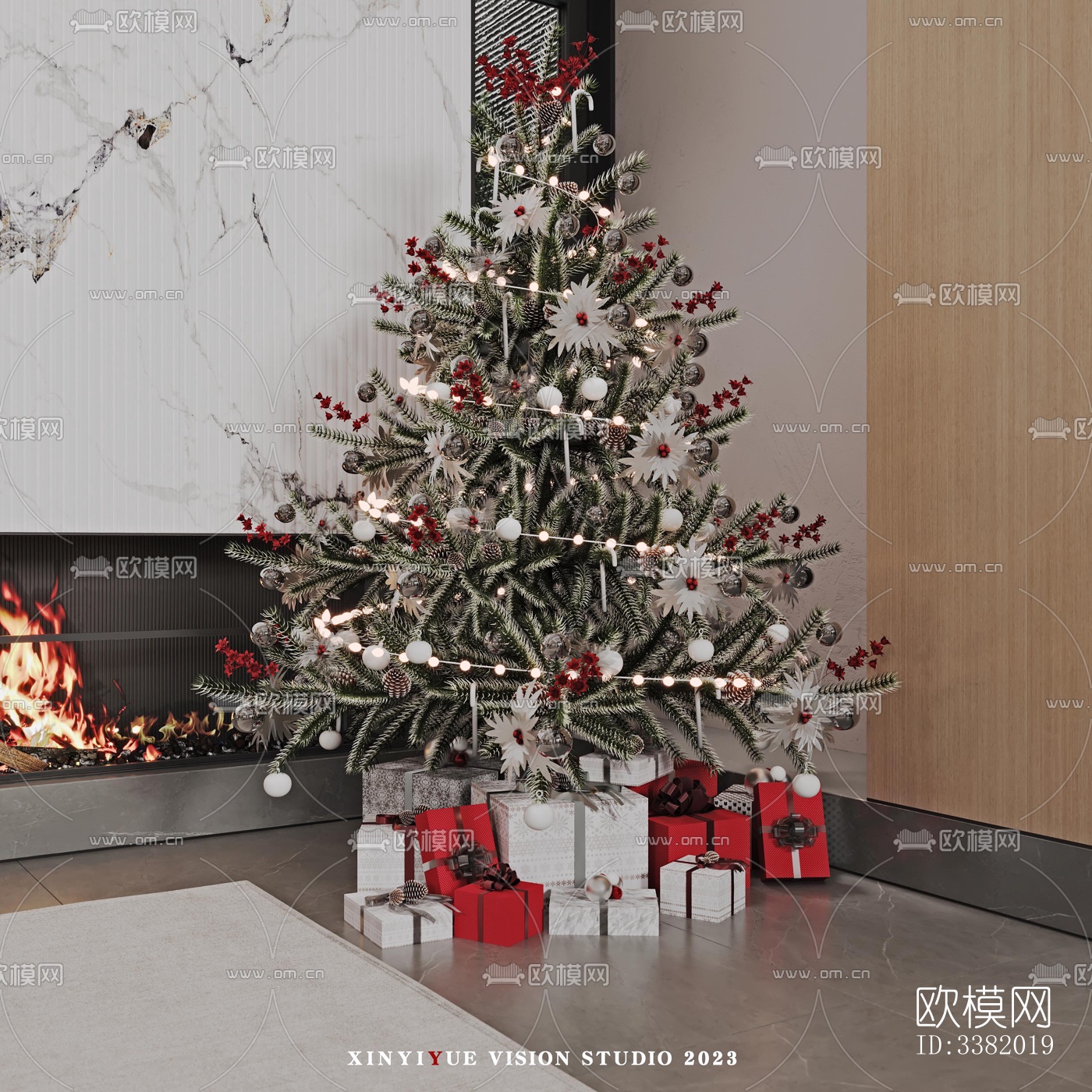 现代别墅效果图下载（渲染图13）