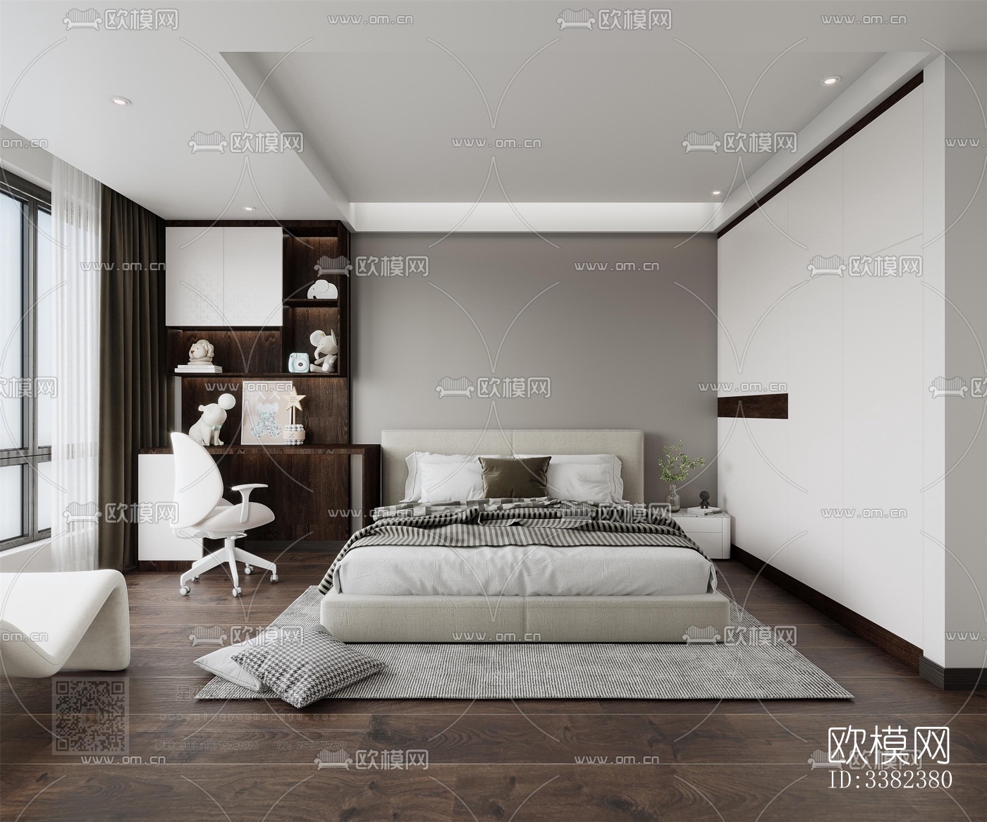 现代别墅效果图下载（渲染图4）