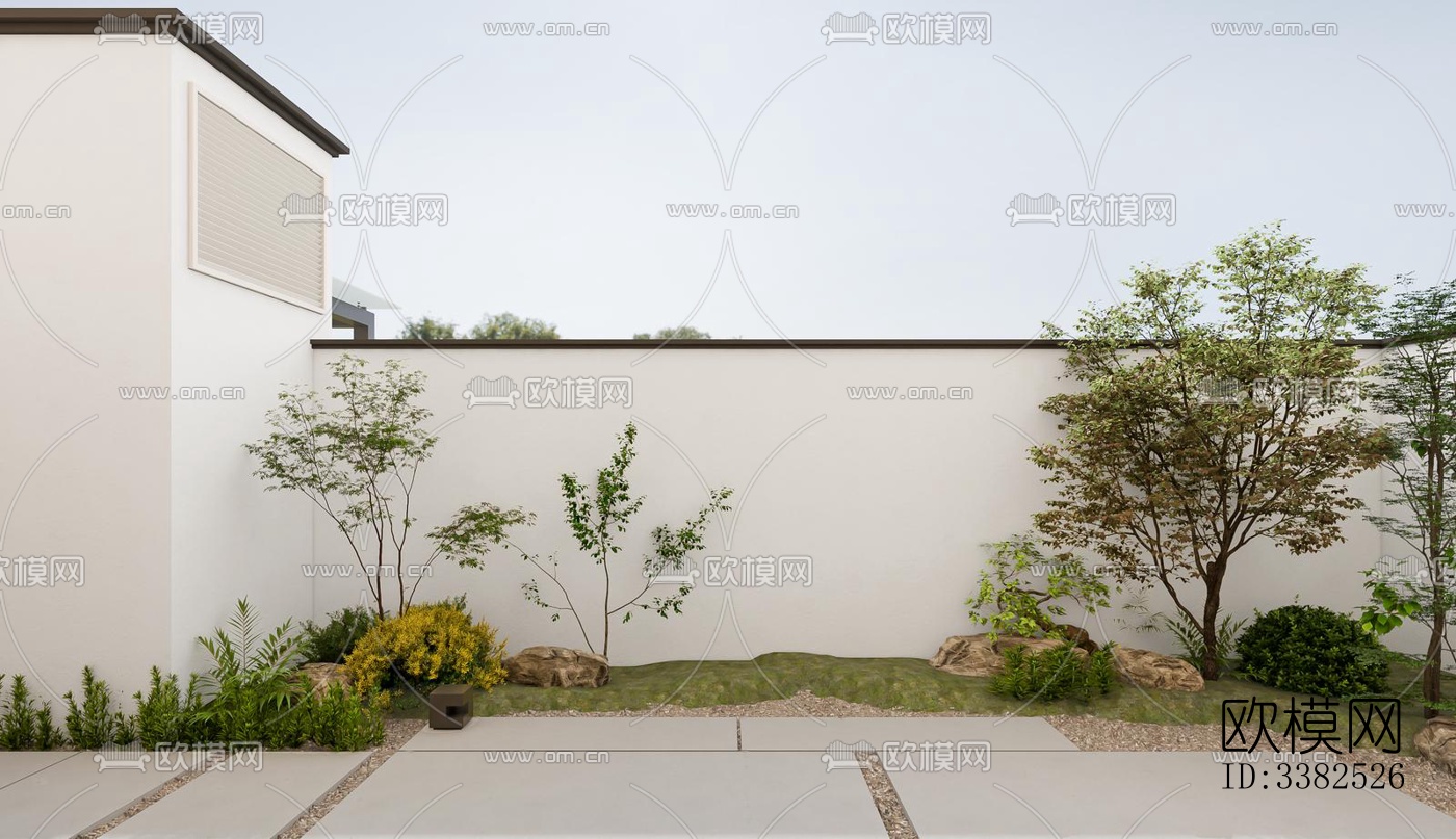 现代别墅效果图下载（渲染图2）