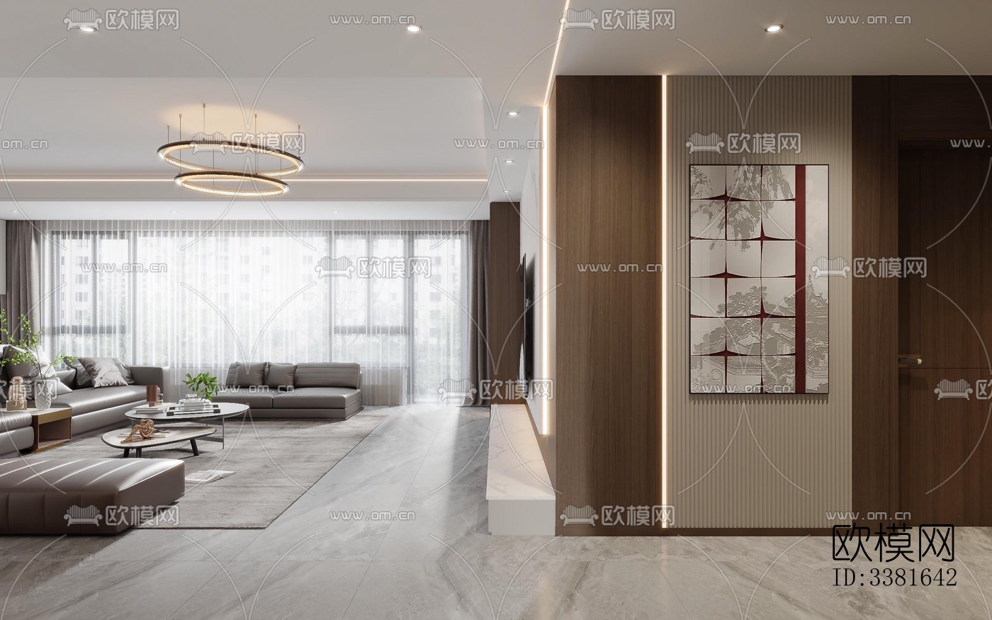 现代别墅效果图下载（渲染图10）