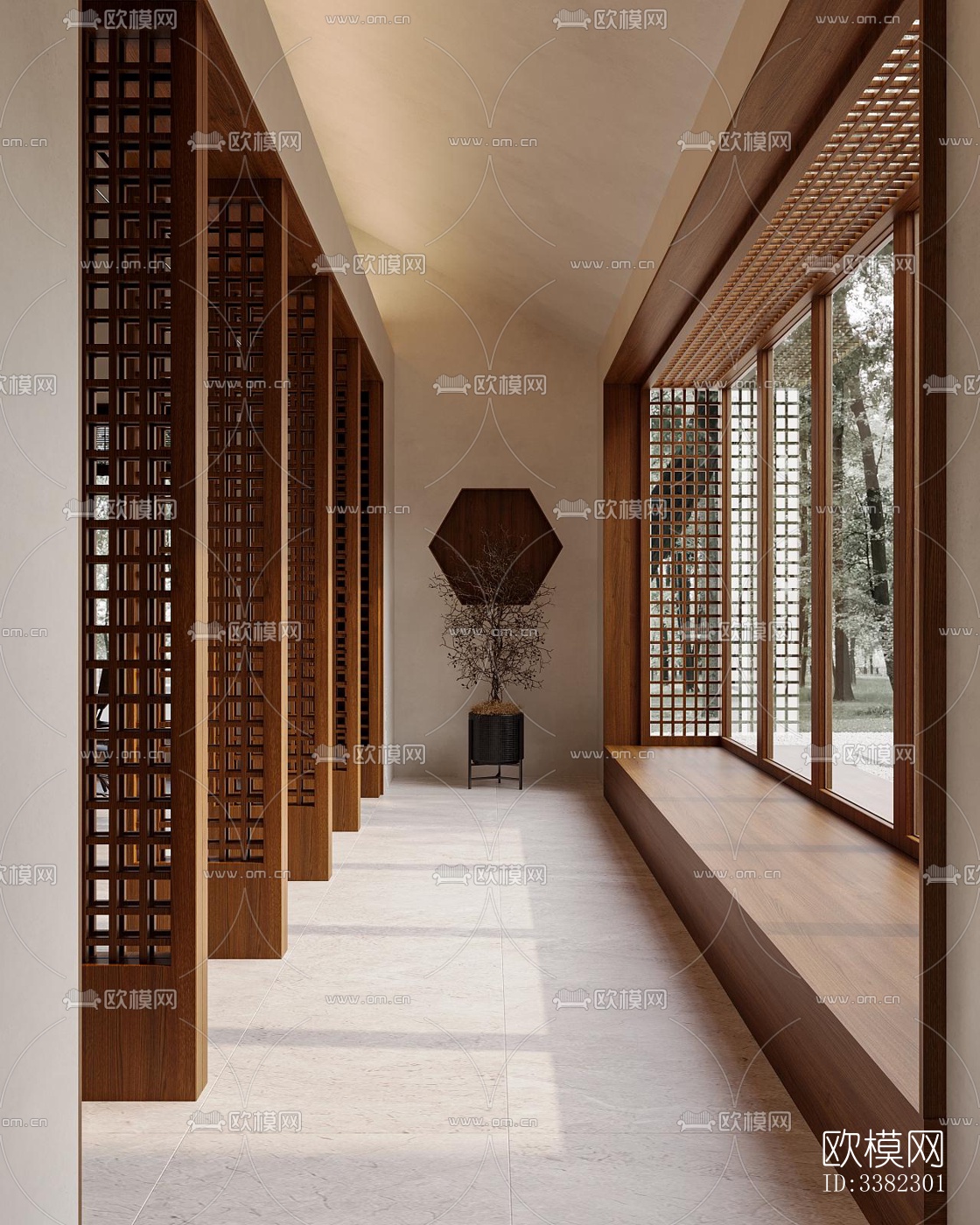 现代别墅效果图下载（渲染图1）