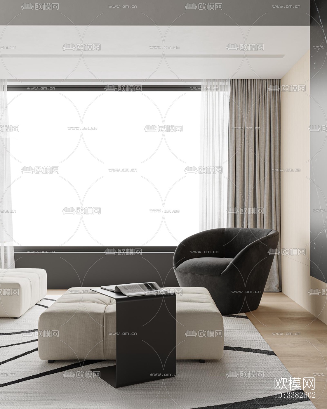 现代别墅效果图下载（渲染图2）