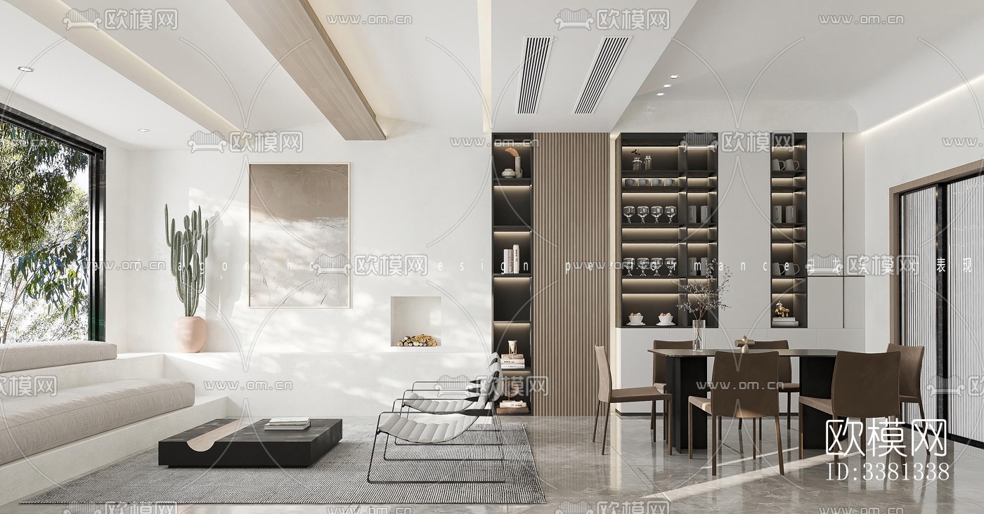 现代别墅效果图下载（渲染图6）