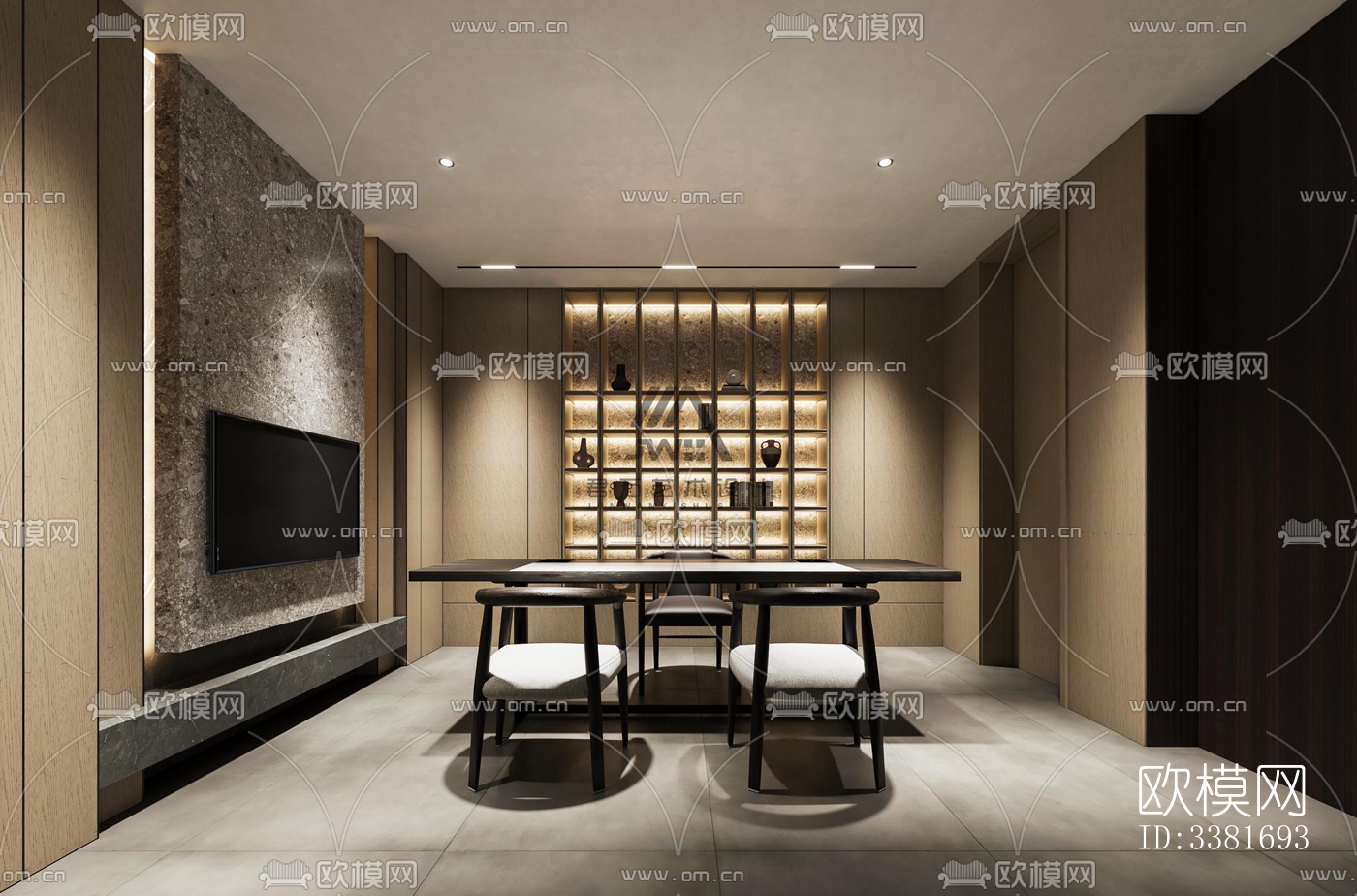 现代别墅效果图下载（渲染图14）