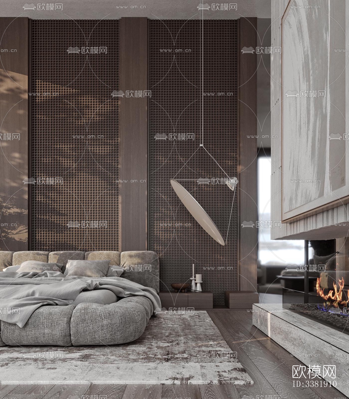 现代别墅效果图下载（渲染图3）