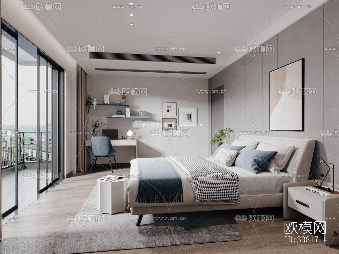 现代别墅效果图下载（渲染图10）