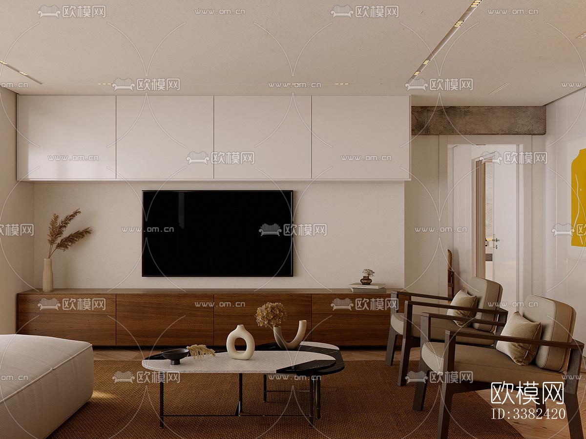 现代别墅效果图下载（渲染图15）