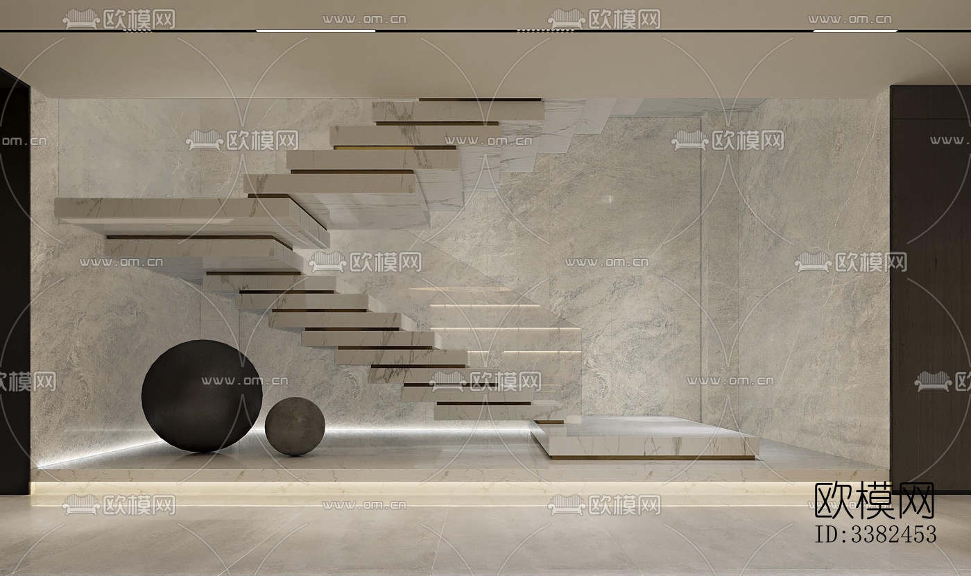 现代别墅效果图下载（渲染图11）