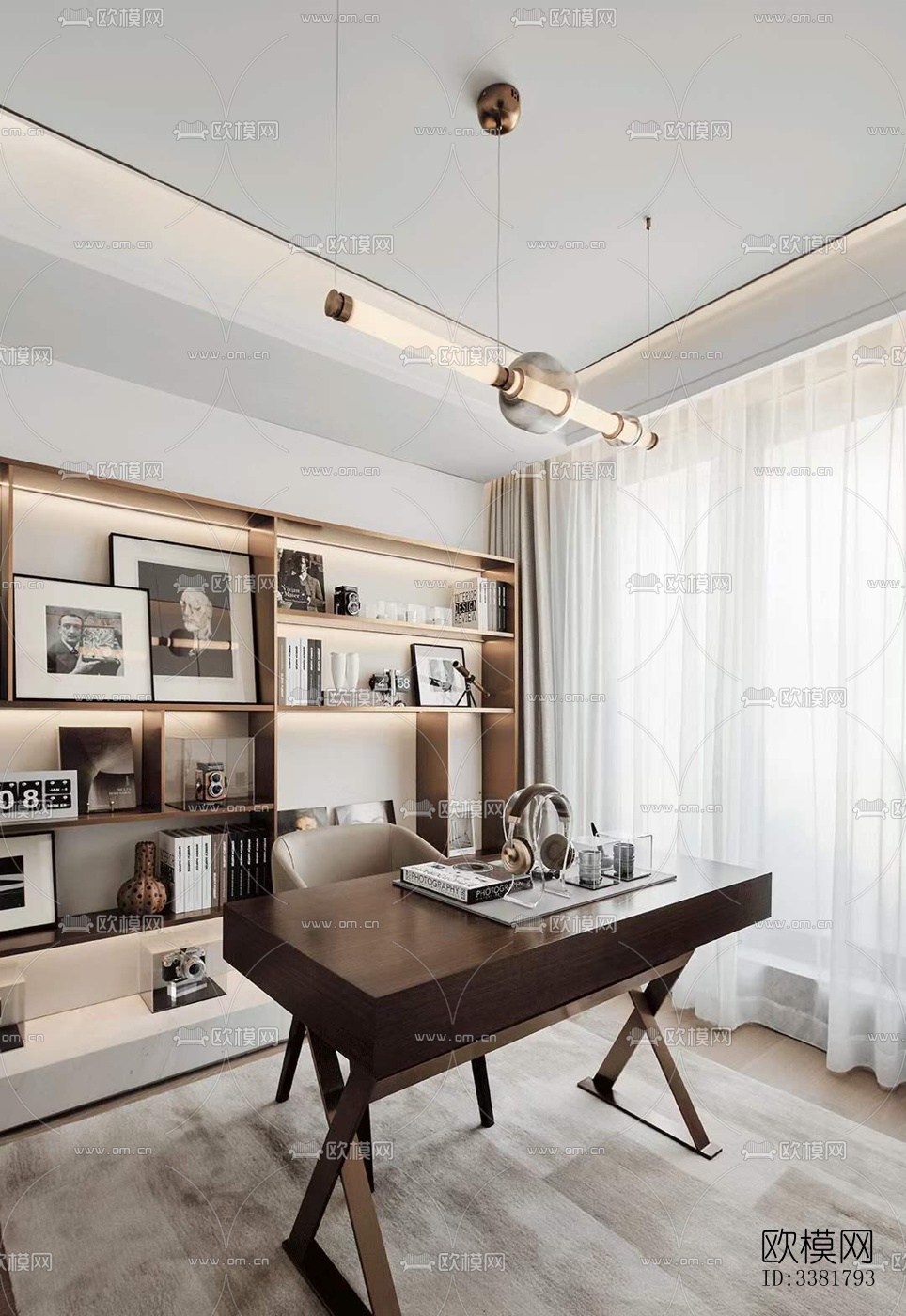 现代别墅效果图下载（渲染图3）