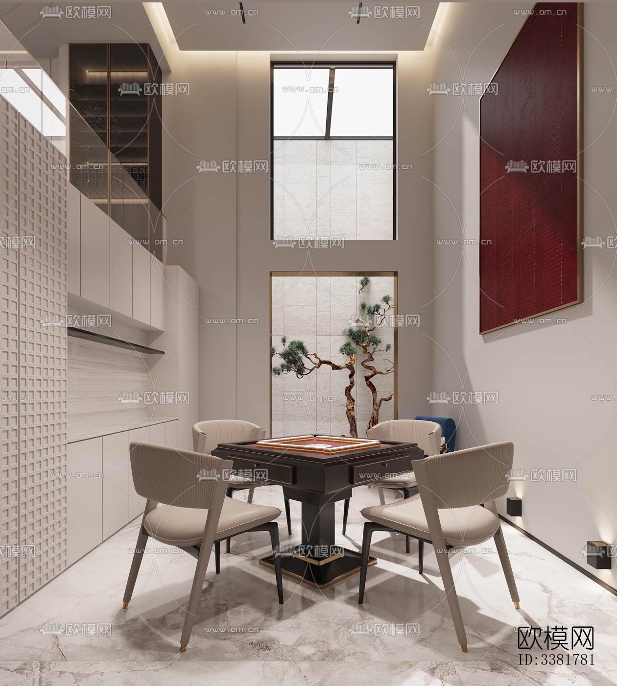 现代别墅效果图下载（渲染图10）