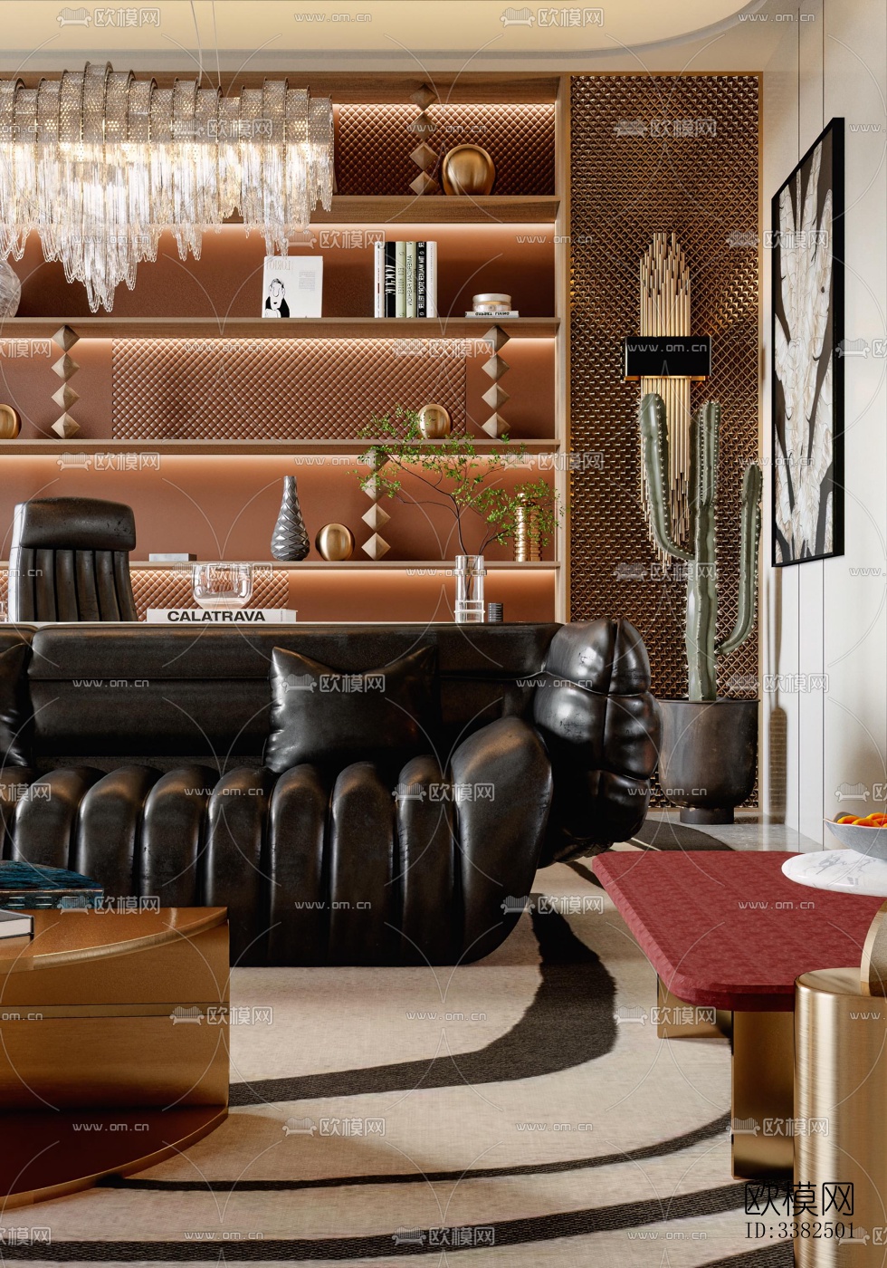 现代别墅效果图下载（渲染图18）