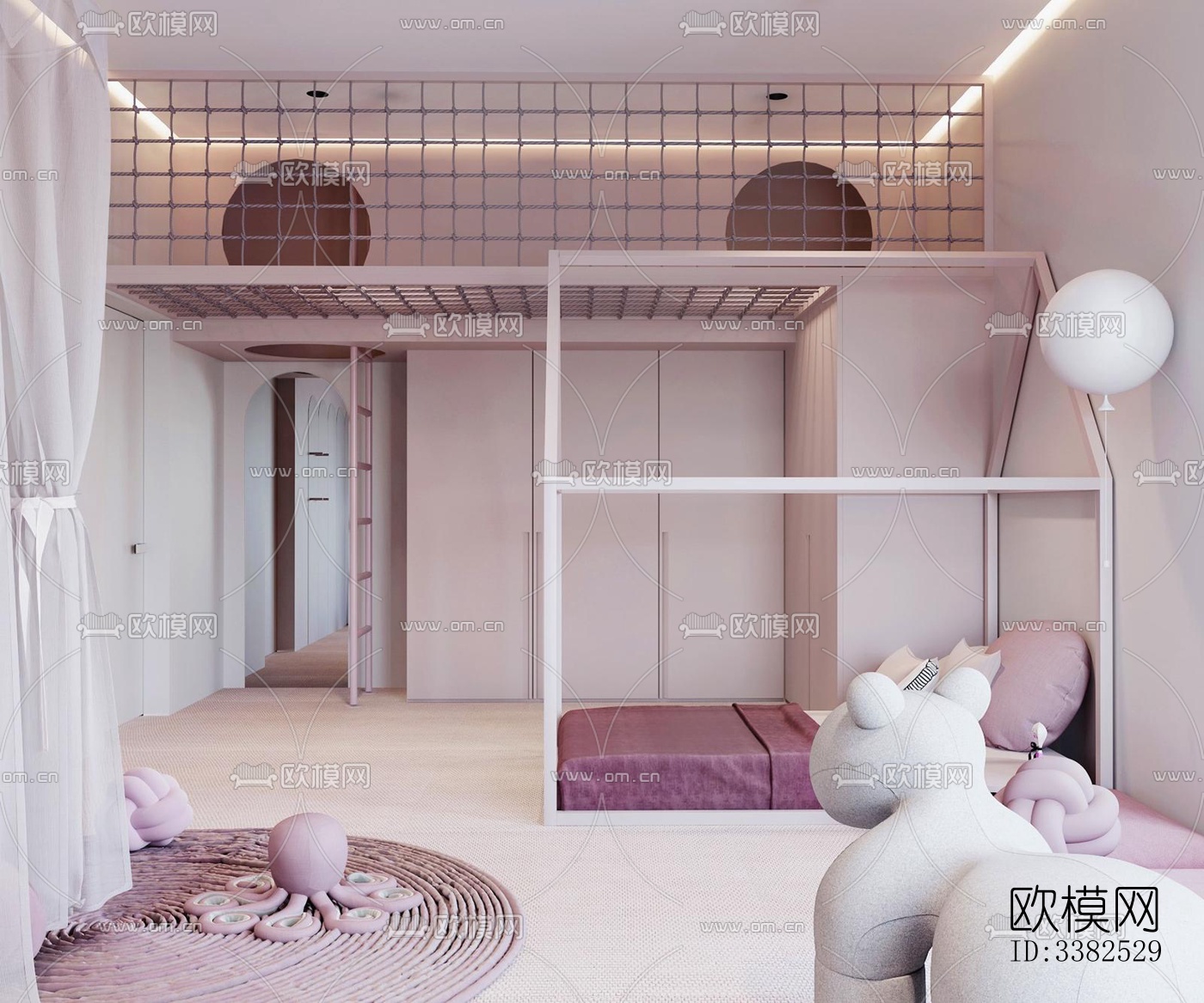 现代别墅效果图下载（渲染图10）