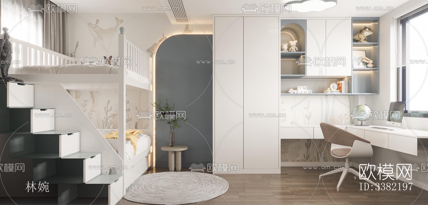 现代别墅效果图下载（渲染图11）