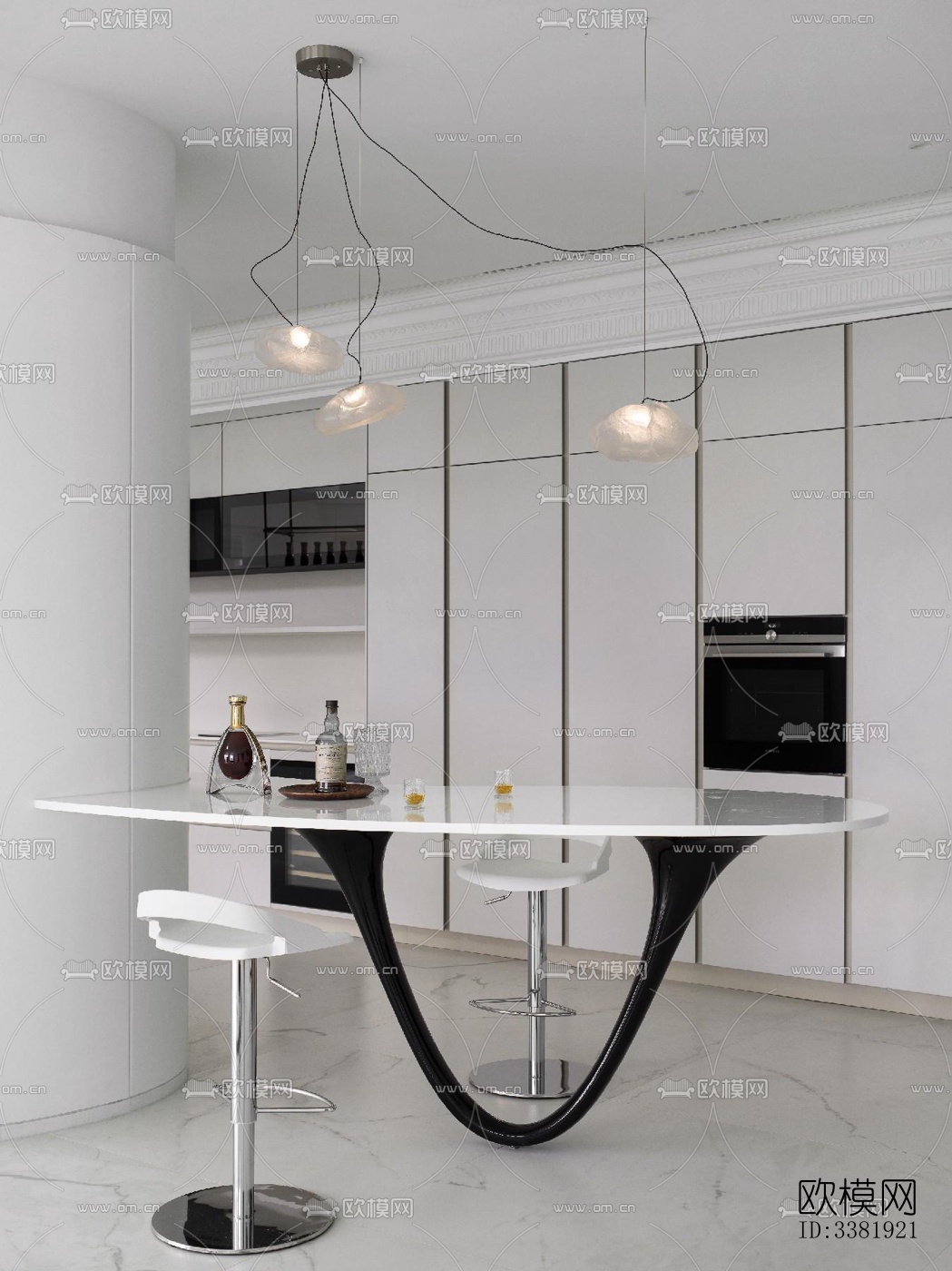 现代别墅效果图下载（渲染图10）