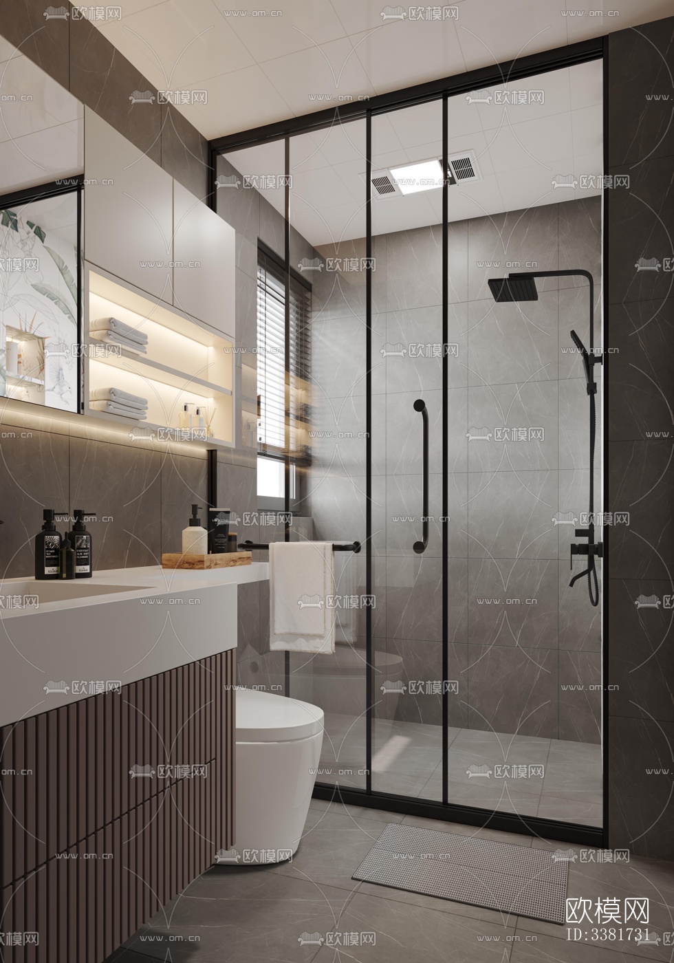 现代别墅效果图下载（渲染图15）