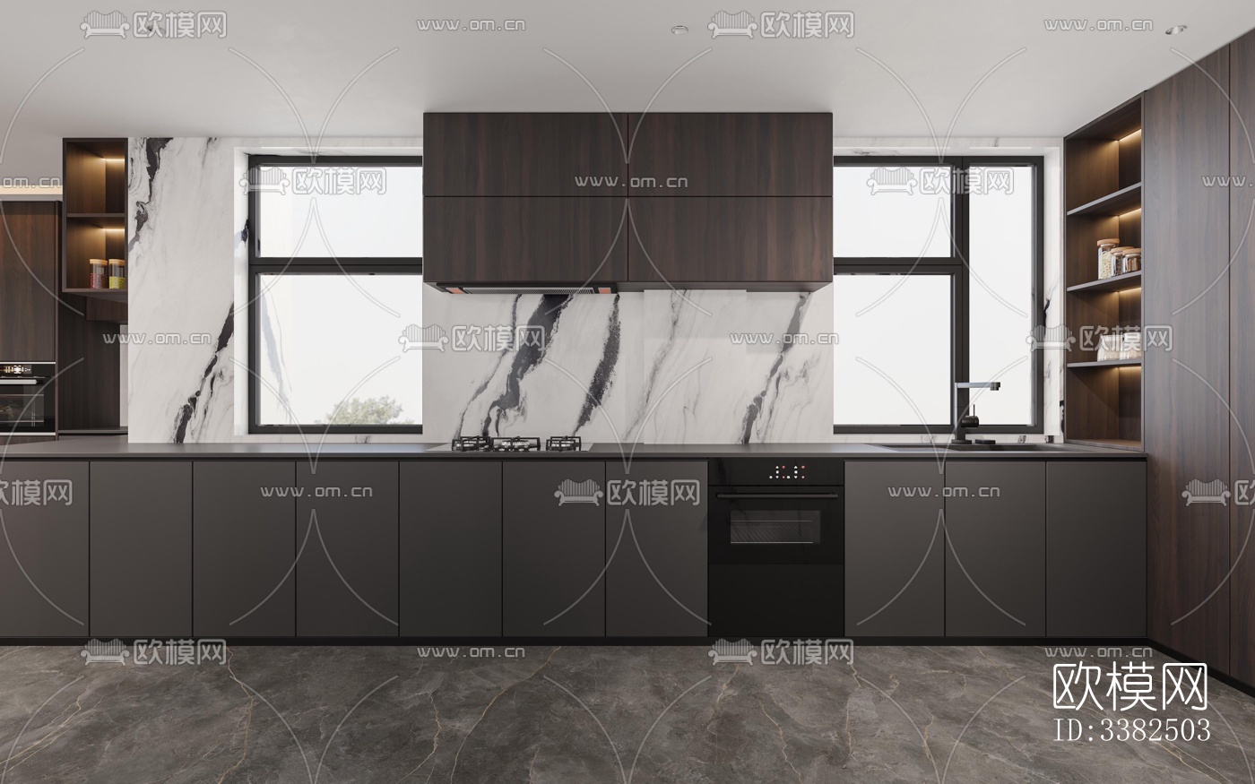 现代别墅效果图下载（渲染图8）