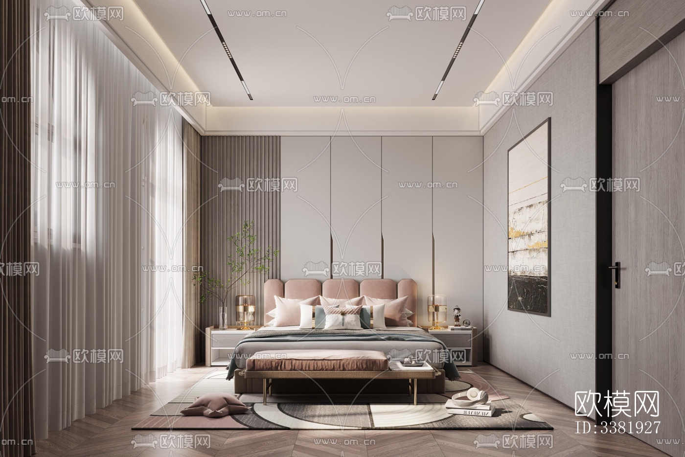 现代别墅效果图下载（渲染图4）