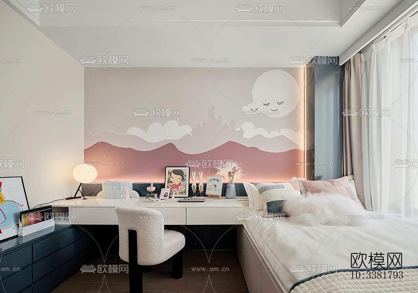 现代别墅效果图下载（渲染图5）