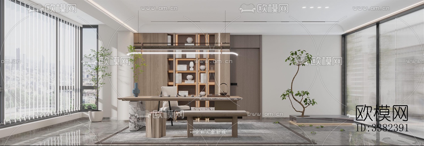 现代别墅效果图下载（渲染图2）