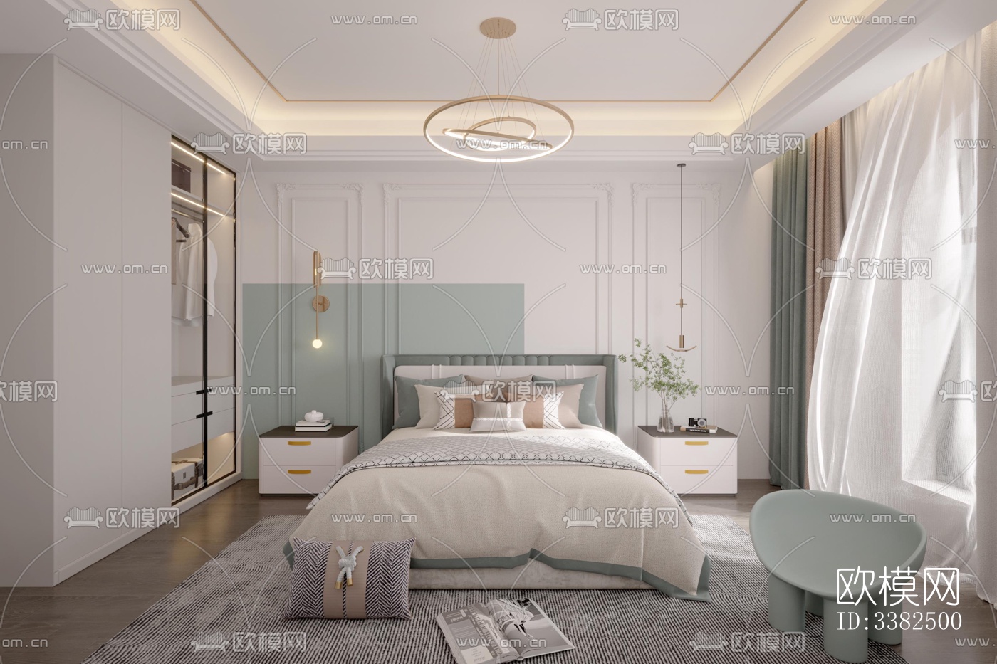 现代别墅效果图下载（渲染图3）