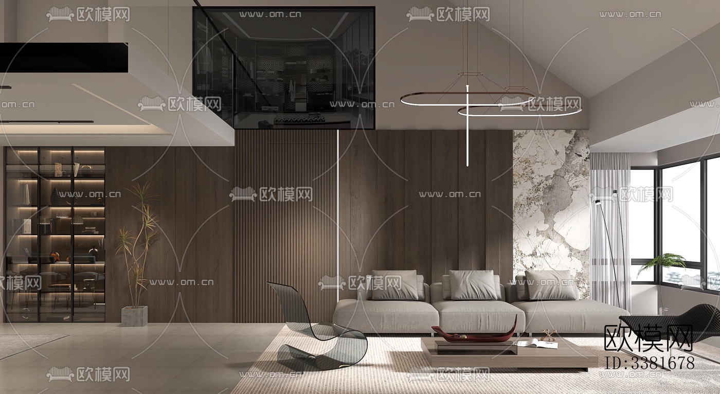 现代别墅效果图下载（渲染图5）