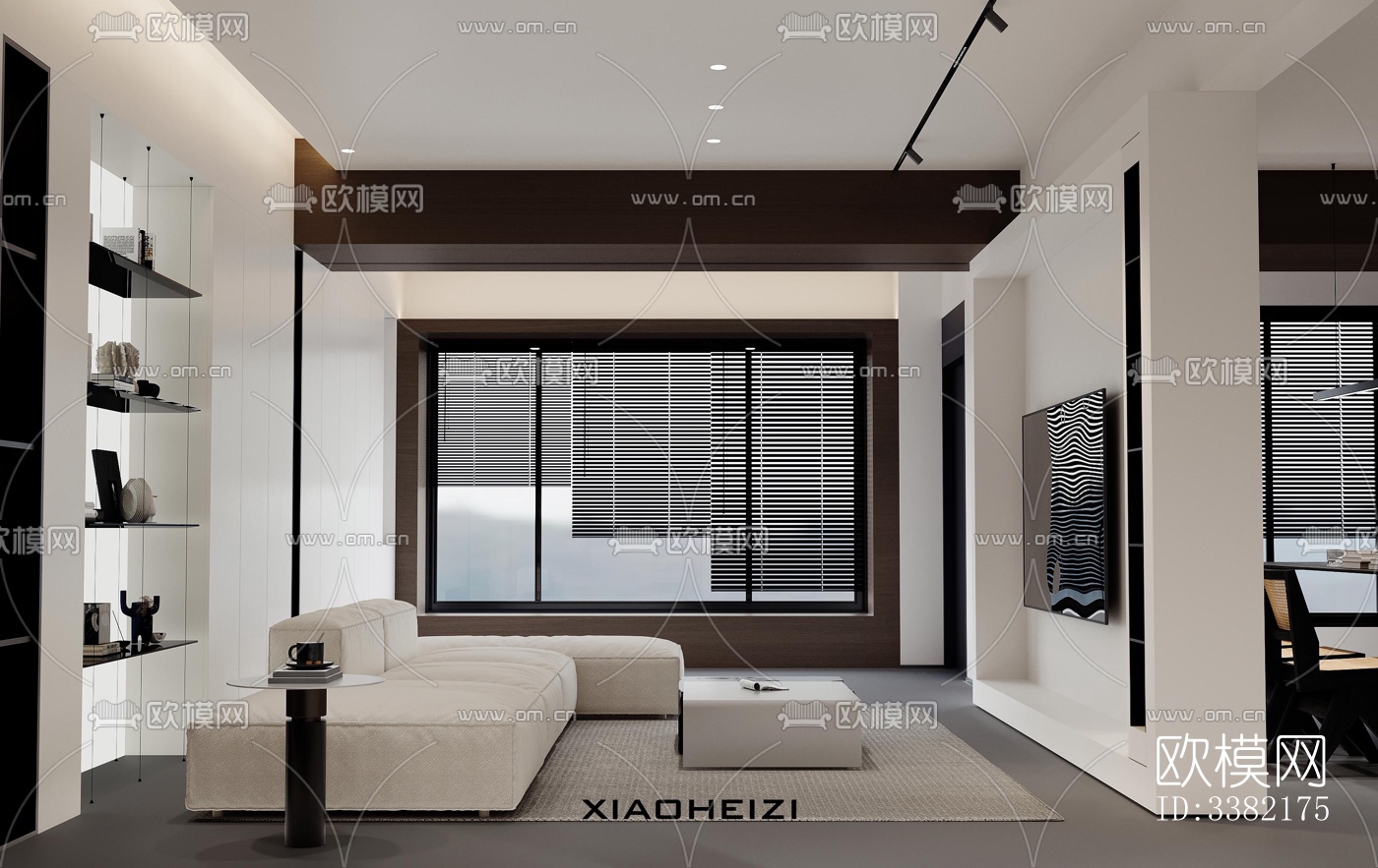 现代别墅效果图下载（渲染图9）