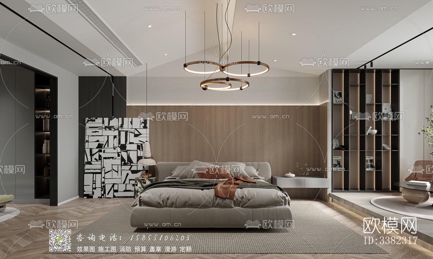 现代别墅效果图下载（渲染图3）