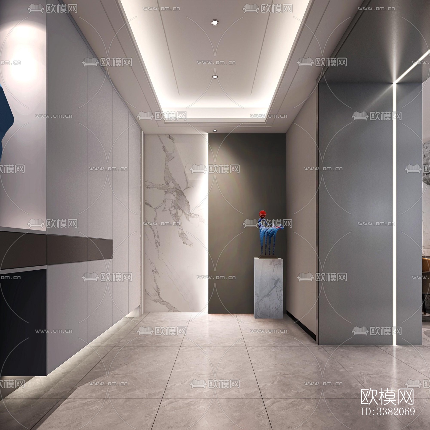 现代别墅效果图下载（渲染图11）