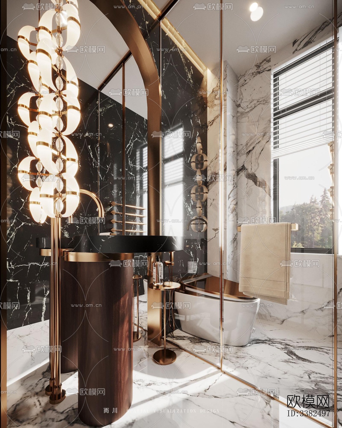 现代别墅效果图下载（渲染图16）