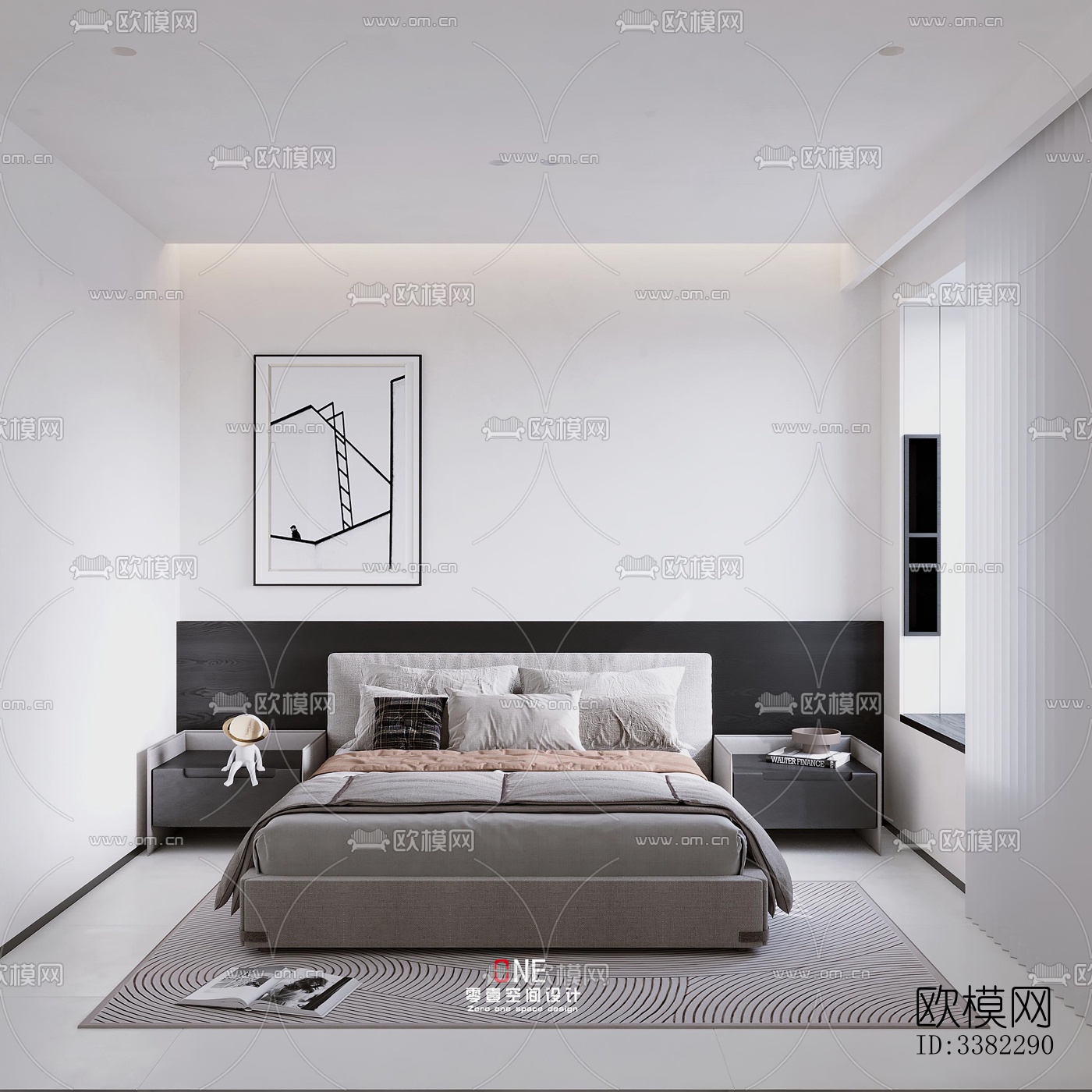 现代别墅效果图下载（渲染图4）