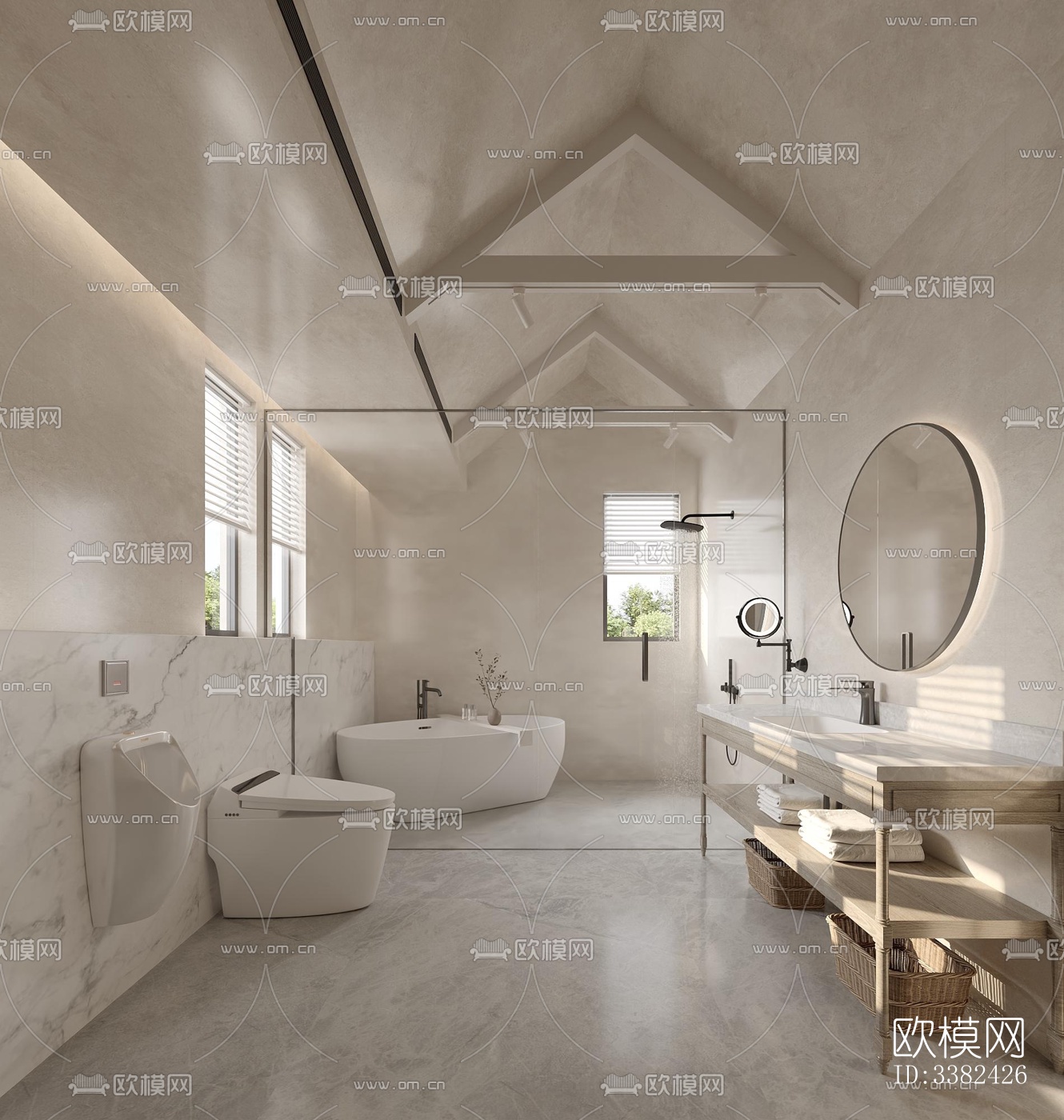 现代别墅效果图下载（渲染图8）