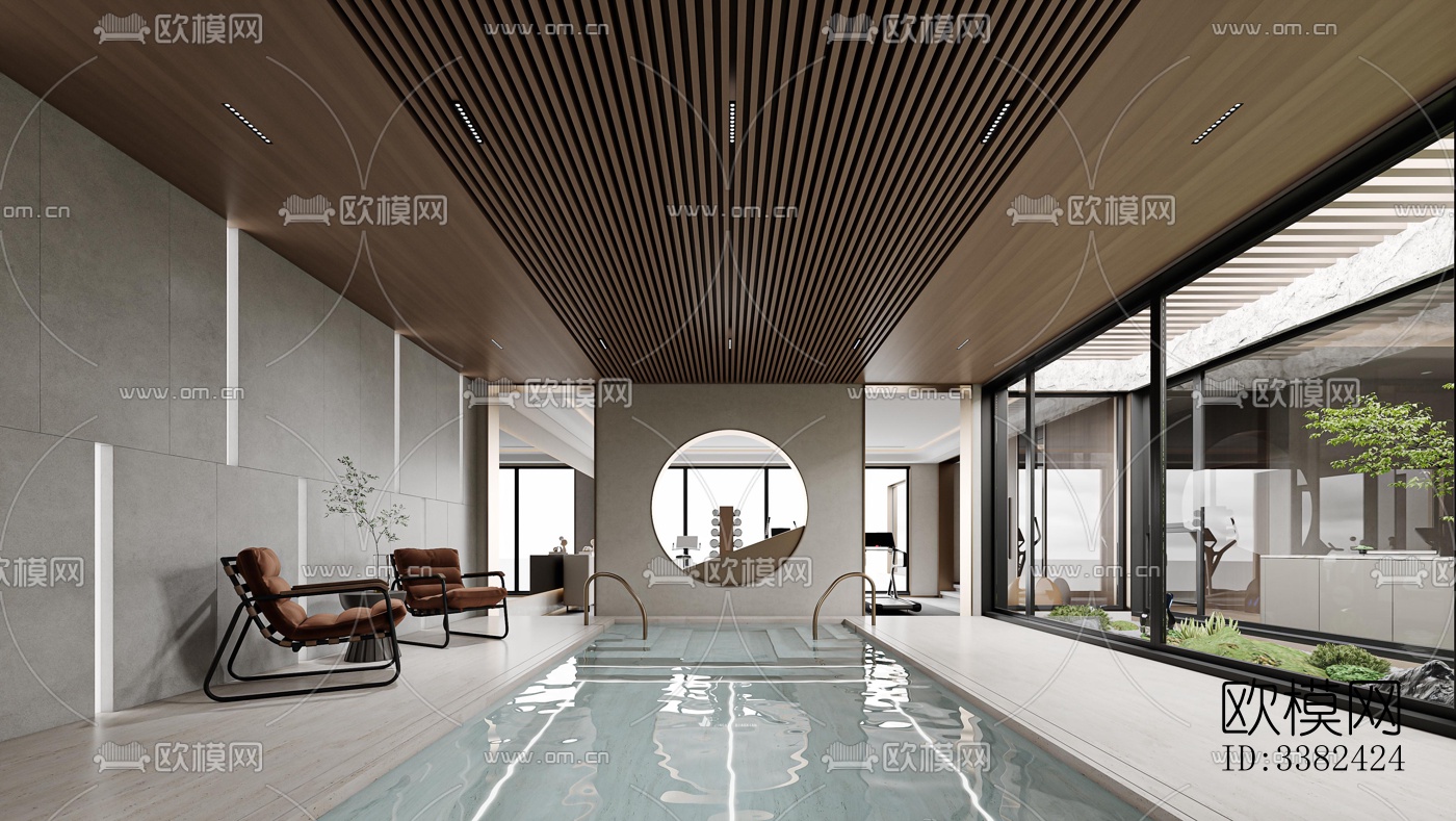 现代别墅效果图下载（渲染图11）