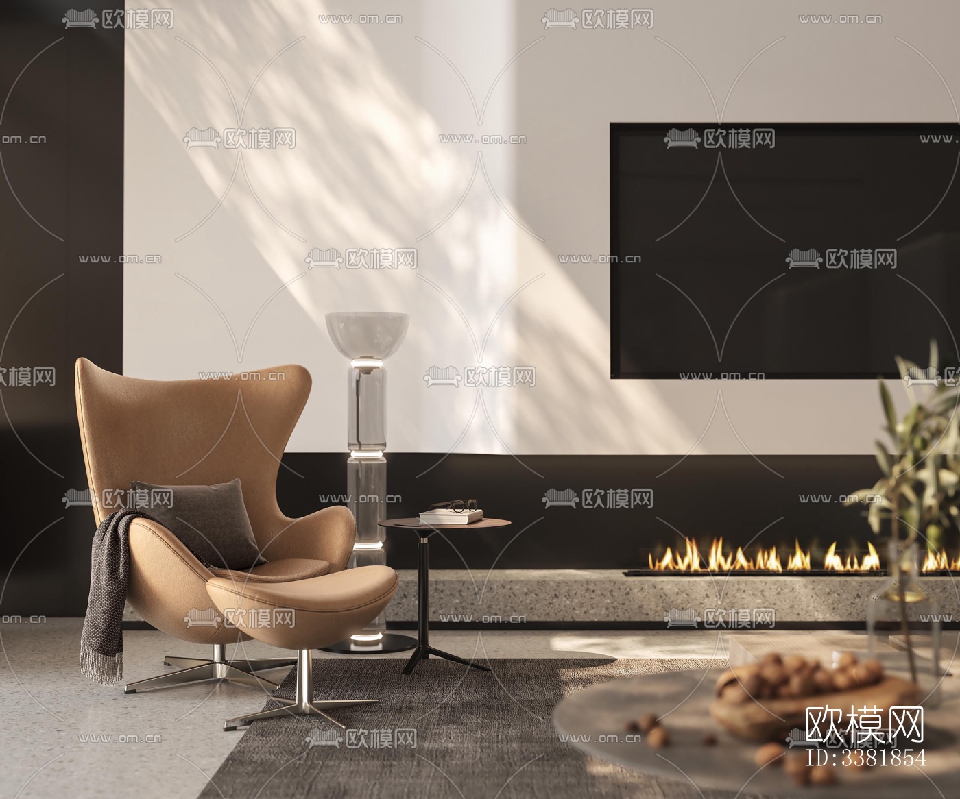 现代别墅效果图下载（渲染图1）