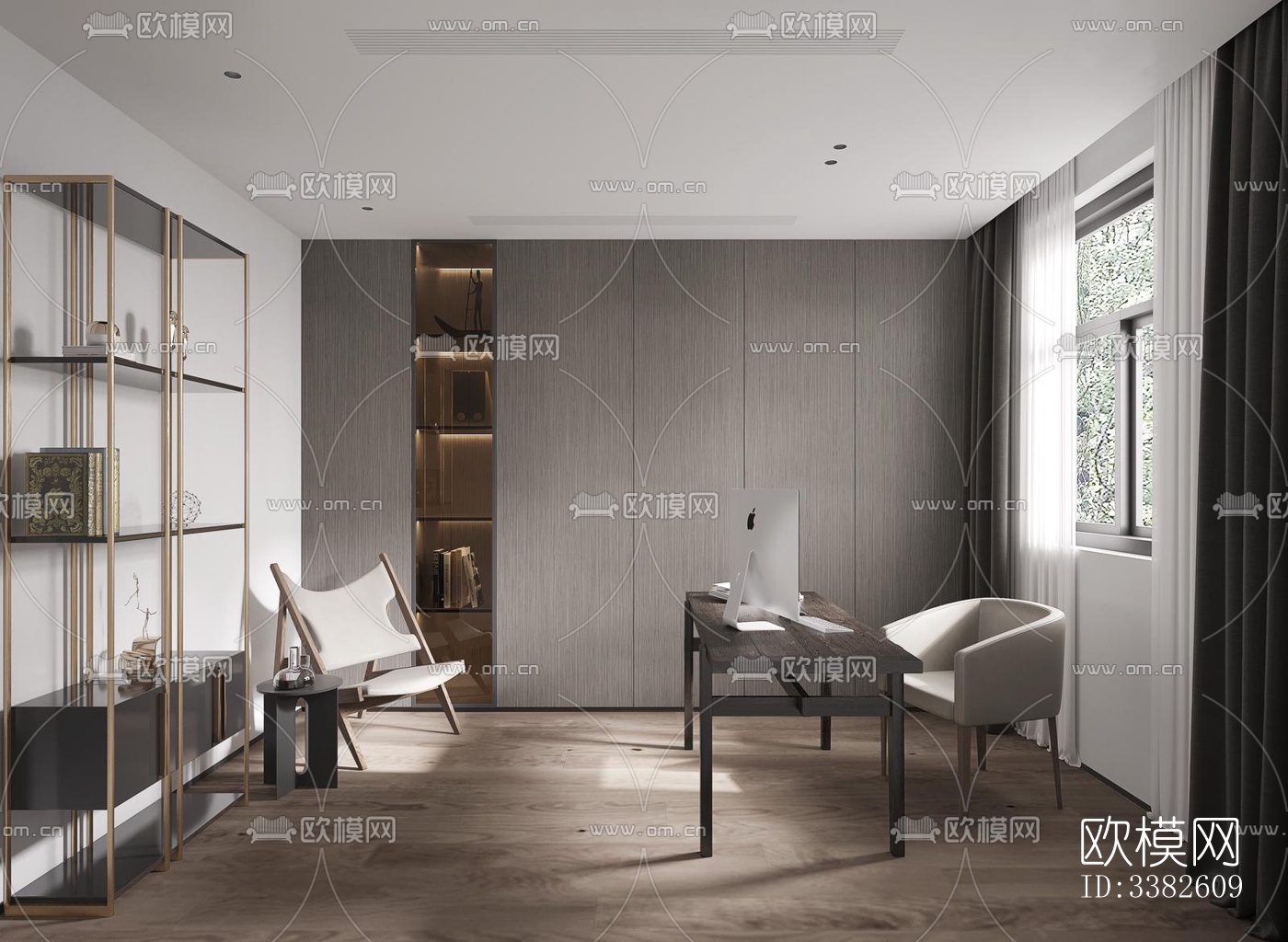 现代别墅效果图下载（渲染图2）