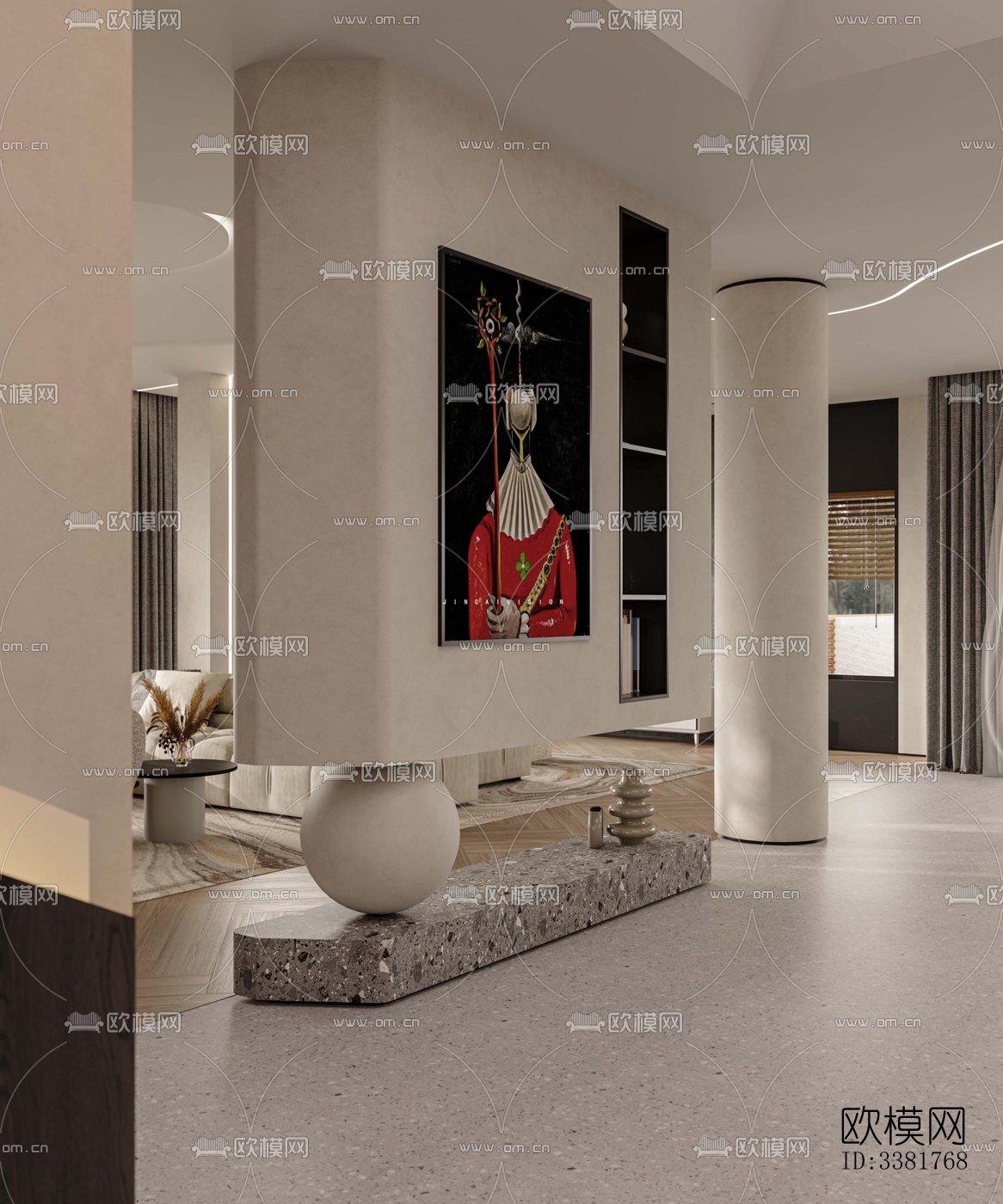 现代别墅效果图下载（渲染图6）