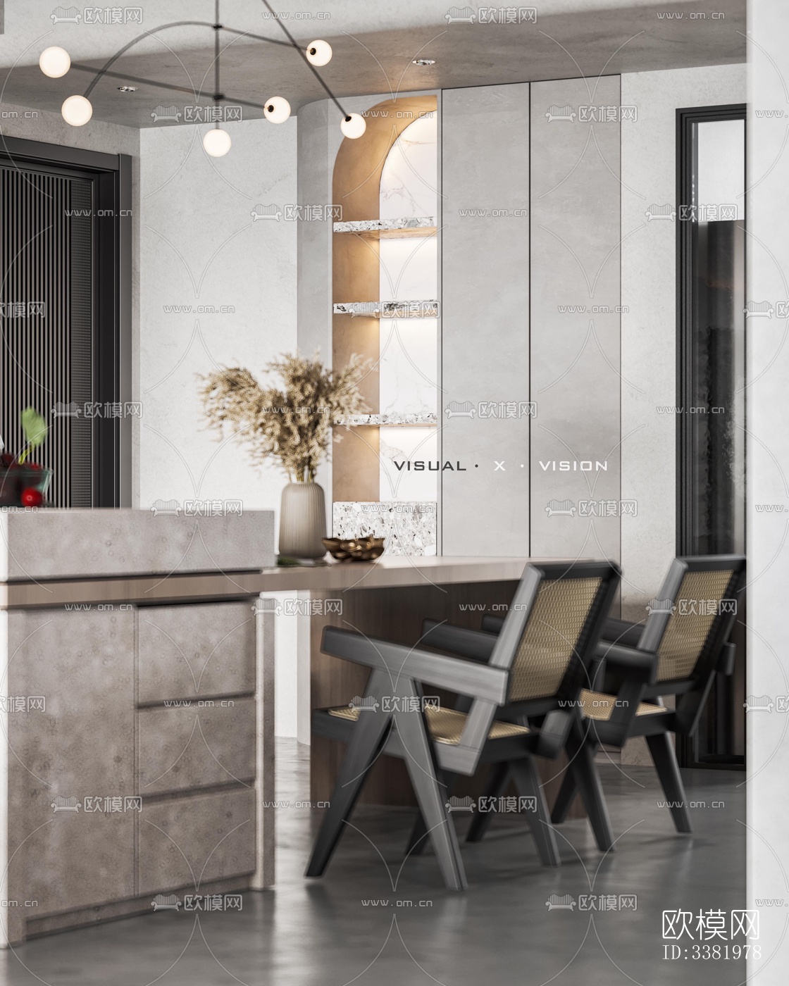 现代别墅效果图下载（渲染图7）