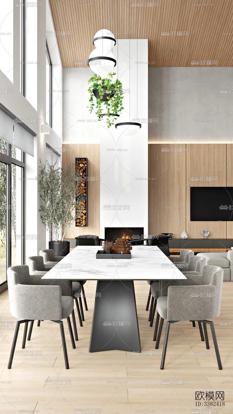 现代别墅效果图下载（渲染图17）