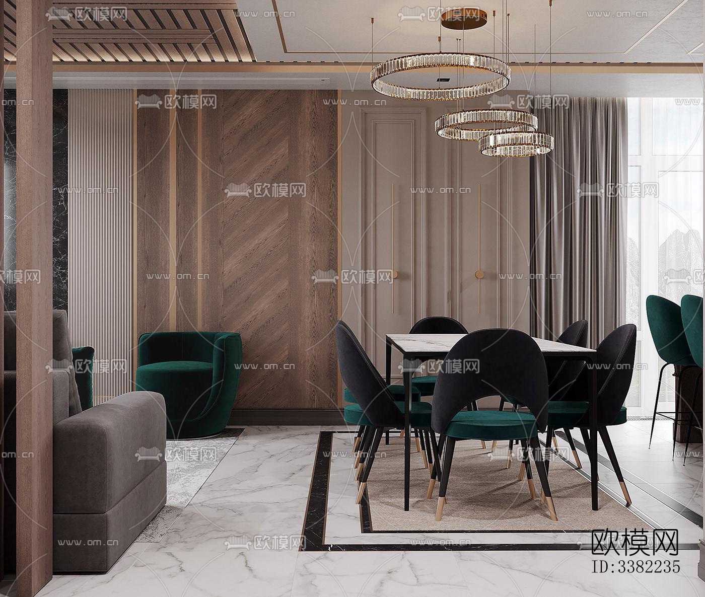 现代别墅效果图下载（渲染图7）