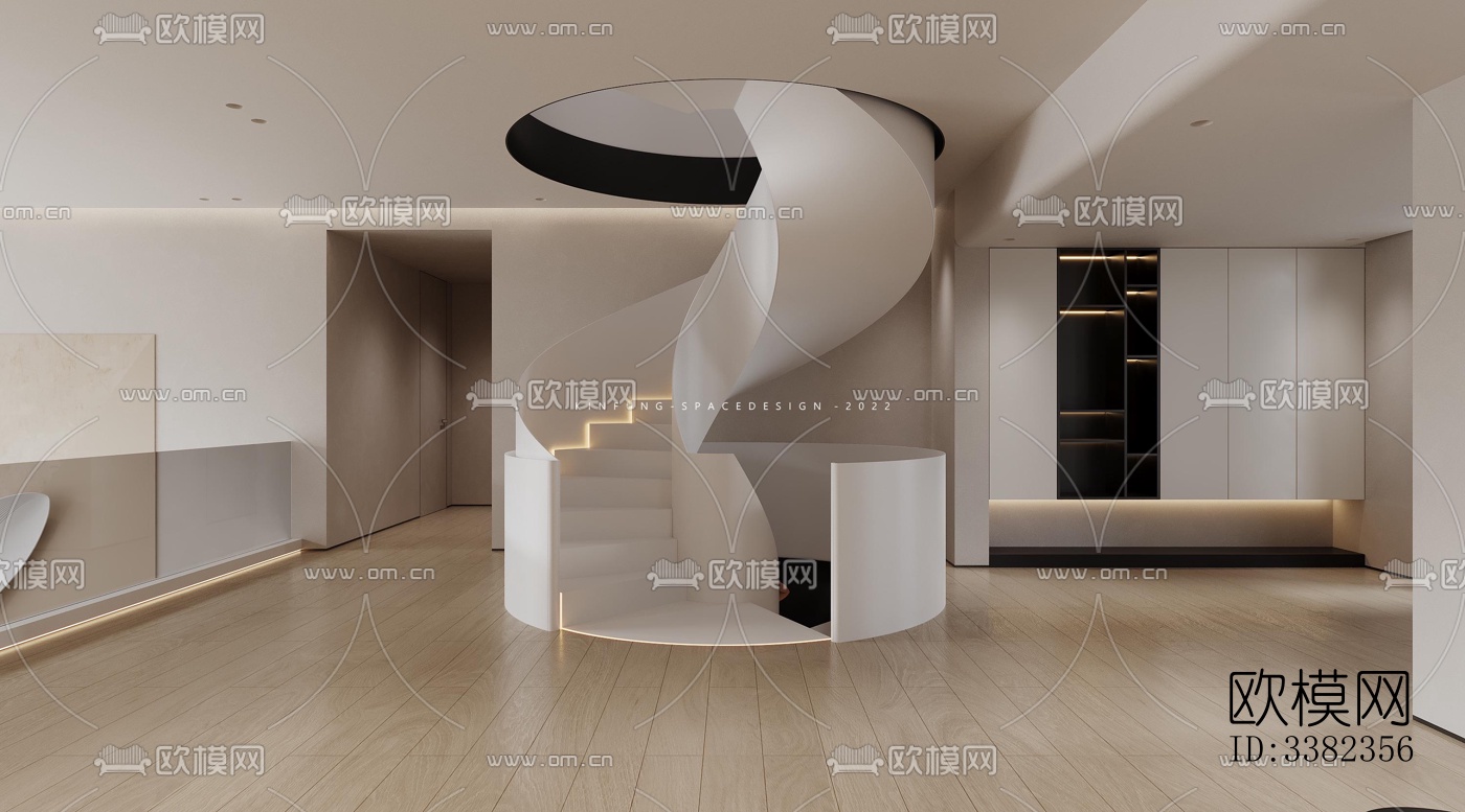 现代别墅效果图下载（渲染图9）