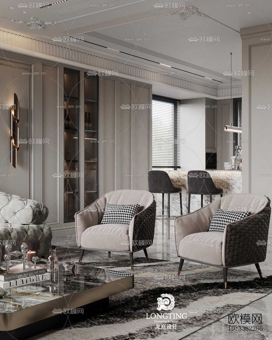 现代别墅效果图下载（渲染图8）