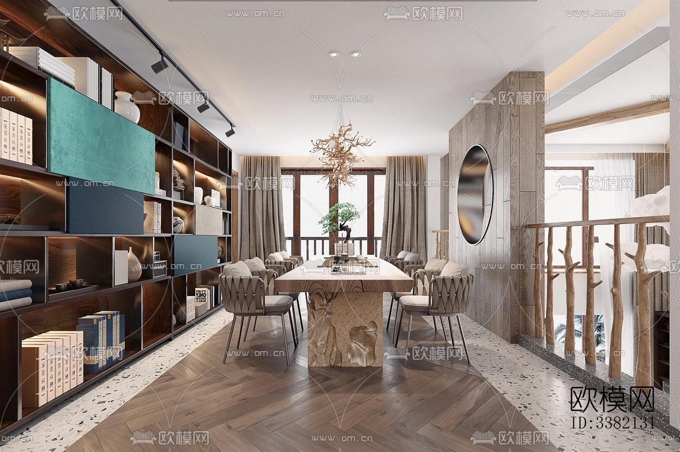 现代别墅效果图下载（渲染图5）