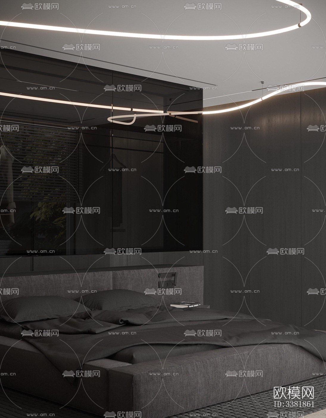 现代别墅效果图下载（渲染图7）