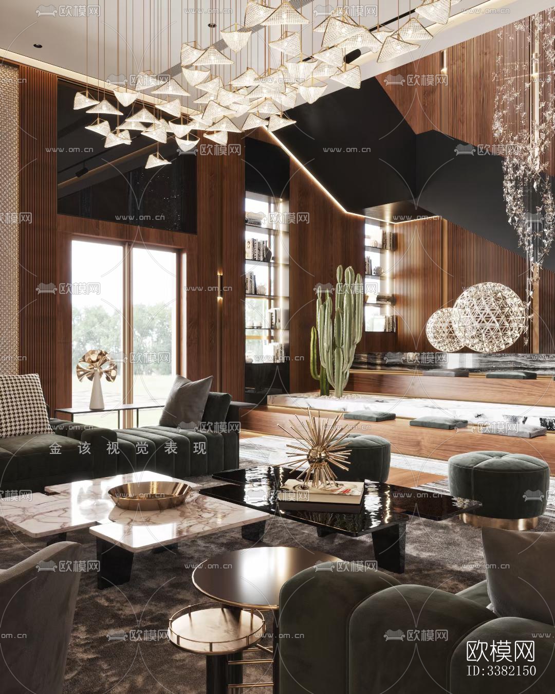 现代别墅效果图下载（渲染图11）