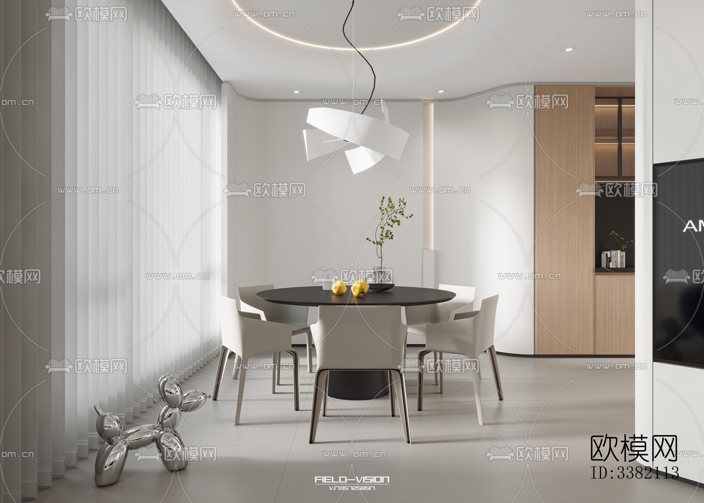 现代别墅效果图下载（渲染图10）