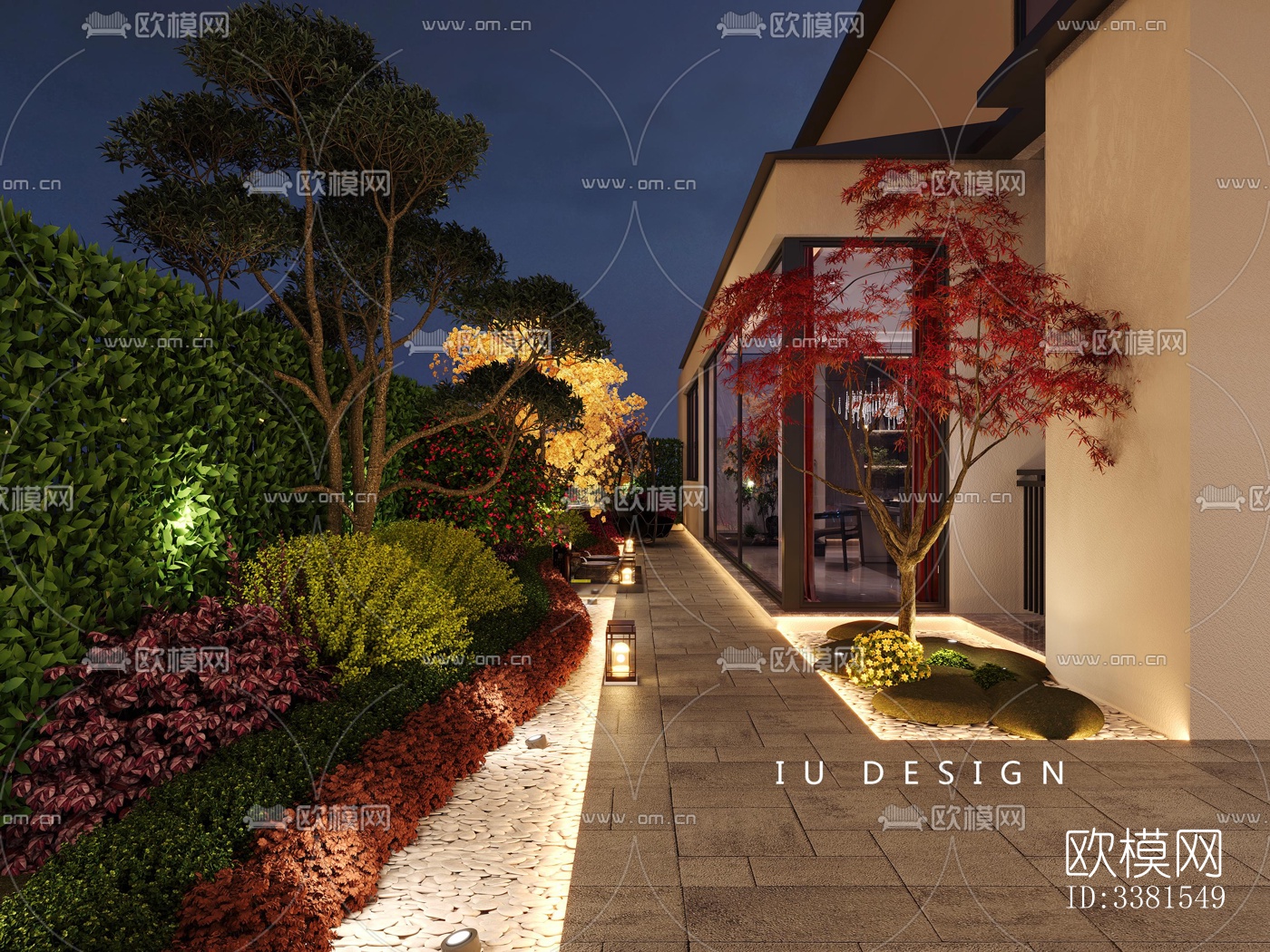 现代别墅效果图下载（渲染图16）