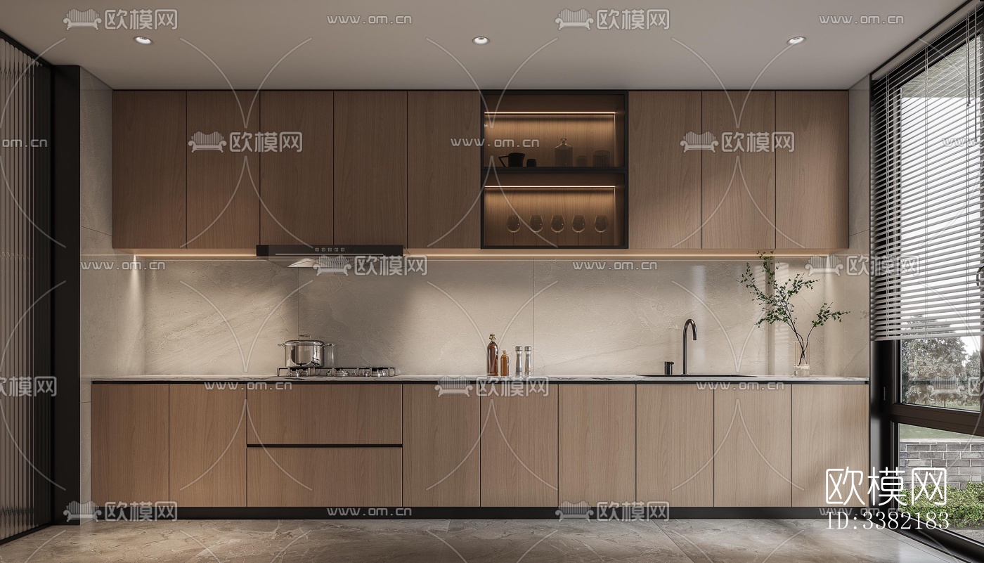 现代别墅效果图下载（渲染图4）