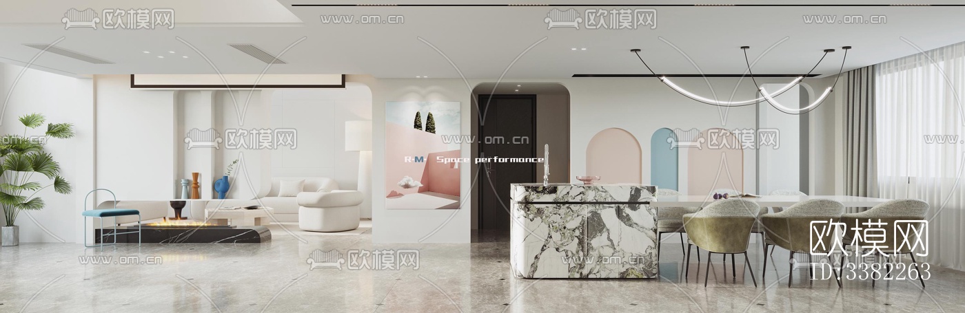 现代别墅效果图下载（渲染图5）