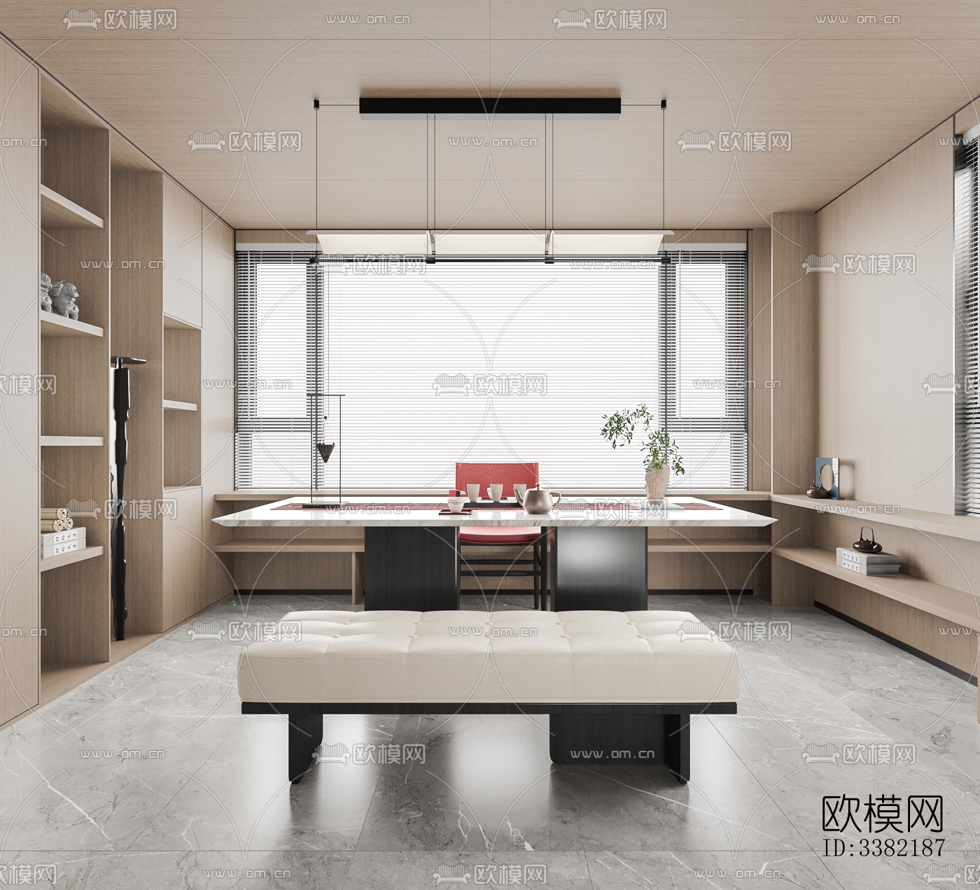 现代别墅效果图下载（渲染图12）