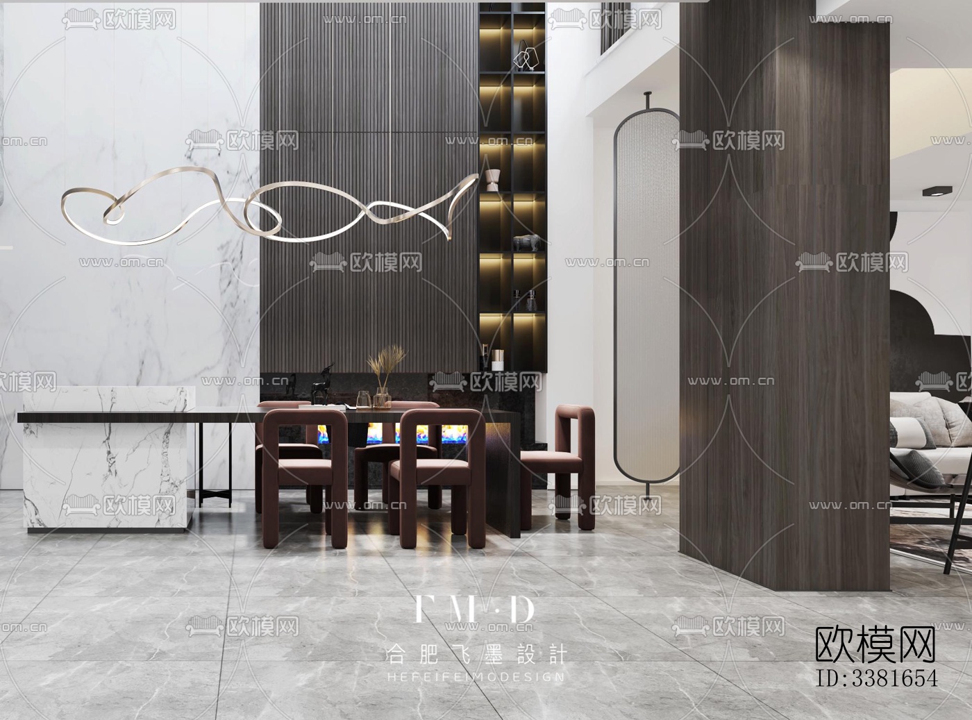 现代别墅效果图下载（渲染图3）